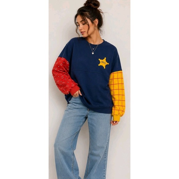 SPIRIT JERSEY Tops - Disney Store Parks Toy Story Woody 25th Anniversary Spirit Jersey‎ XS Cotton